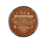 Snazaroo Metallic Face and Body Paint for Kids and Adults, Copper Colour, Water Based, Easily Washable, Non-Toxic, Makeup, Body Painting for Parties, for Ages 3+
