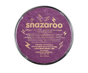 Snazaroo Metallic Vibrant Halloween Face Paint Makeup - Electric Green