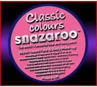 Snazaroo Classic Face and Body Paint for Kids and Adults, Bright Pink Colour, Water Based, Easily Washable, Non-Toxic, Makeup, Body Painting for Parties, for Ages 3+