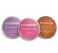 Snazaroo Professional Metallic Face Paint 18ml 3 Colours