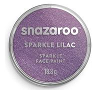 Snazaroo Sparkle Face and Body Paint for Kids and Adults, Sparkle Lilac Colour, Water Based, Easily Washable, Non-Toxic, Makeup, Body Painting for Parties, for Ages 3+
