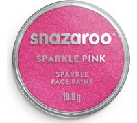 Snazaroo Sparkle Face and Body Paint for Kids and Adults, Sparkle Pink Colour,
