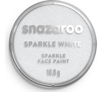 Snazaroo Sparkle Face and Body Paint for Kids and Adults, Sparkle White Colour,