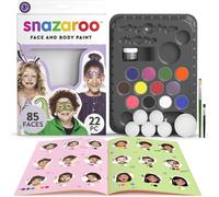 Snazaroo Ultimate Party Pack Face Paint Palette Kit for Kids and Adults, 8 Colo