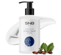 SNB Professional Hands and Feet Cream - Mask Paraffin 250 ml with Jojoba Oil, Hyaluronic Acid, Omega 6 and 9 Fatty Acids | Hand Care & Foot Care | For Very Dry and Cracked Skin | Nourishing Foot Mask