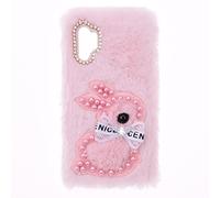 SNCLET Fluffy Fur Plush Case for Samsung Galaxy A13 5G Bumper Case Protective Case Soft kawaii Rabbit Fluffy Skin Cover Silicone TPU Cute Creative Phone Cases for Samsung Galaxy A13 5G,Pink Rabbit