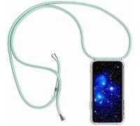 SNCLET Neck Cord Strap Lanyard Cover for Xiaomi 15T 5G Corner Protection Case Lanyard Neck Strap Phone Holder Rubber Clear Transparent TPU Bumper Cover for Xiaomi 15T 5G - Rose Gold