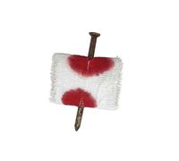 Sndperiexam 1 Set Prank Toys,Trick Nail, Bloody Fingers Prank, Prank Nail,Fake Nail Through Finger Trick for April Fool Carnival Novelty and Gag Toys