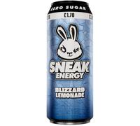 SNEAK Energy Drink Cans | Blizzard with Brainberry | No Sugar. No Nasties. Just Natural Caffeine, Focus Boosting Nootropics in a Can | 500ml x 12