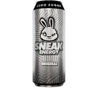SNEAK Energy Drink Cans | Original with Brainberry | No Sugar. No Nasties. Just Natural Caffeine, Focus Boosting Nootropics in a Can | 500ml x 12