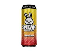 SNEAK Energy Drink Cans | Tropikilla | No Sugar. No Nasties. Just Natural Caffeine, Focus Boosting Nootropics in a Can | 500ml x 12