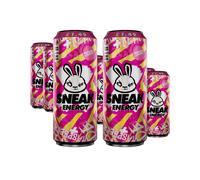 SNEAK Raspberry Lemonade Energy Drink Cans - No Sugar, No Nasties, Natural Caffeine & Focus-Boosting Nootropics, 330ml x12