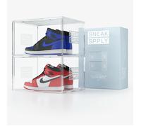 SNEAK SPPLY Stack v1 Sneaker Display Crates - Clear (2 pack)