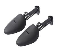 SNEAKCRATE Adjustable Shoe Stretcher - 2 Pairs Shoe Trees for Men & Women | Length, Width & Instep Expanders | Shoe Shapers for Sneakers, Boots, Leather Shoes | Black
