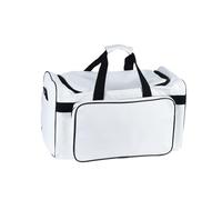 Sneaker Bag, Duffel Bag, Gym Training Bag, Travel Bag for Men, White, Durable Shoulder Strap