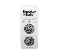 Sneaker Balls Shoe Deodorizer & Freshener Balls, Odor Eliminator for Shoes/Gym Bags/Lockers, Small 3.8cm Diameter, Quick-Twist Action, Long-Lasting 90-Day Fresh Scent- Edgy Black