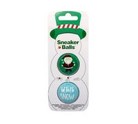 Sneaker Balls Shoe Deodorizer & Freshener Balls, Odor Eliminator for Shoes/Gym Bags/Lockers, Small 3.8cm Diameter, Quick-Twist Action, Long-Lasting 90-Day Fresh Scent- Santa Snow