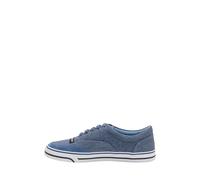 Sneaker Bassa Lino - male - Dolce & Gabbana - Sneakers - Blue - 7 UK - Shoes 7 UK