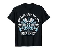 Sneaker Care Master Keep Em ICY Vintage Workshop Crest T-Shirt