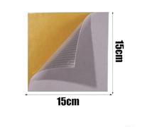 Sneaker Heel Protector Patch, Shoe Repair Sticker for Vamp | and Insole | Fiber Cloth Fabric for Sneakers Mending | for White Black Navy Blue Gray(A Light gray)