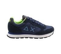 SUN68 Tom Fluo shoes dark blue fluorescent orange green men - 44