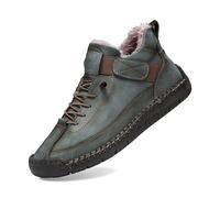 Sneaker Men Shoes Elira Comfortable Supportive Sports Shoes Ergonomic Orthopedic Shoes with Adjustable Elastic Band Slip On Ideal for Hiking, Camping and Driving White, Army Green, 8.5 UK