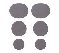 Sneaker Repair Patches - Adhesive Toe Hole Stickers, Round Footwear Fix Pads | Shoe Repair Tape Set, Fabric Patch Kit for Repairing Sneakers, Cloth Shoe Tears, Sports Footwear Damage, Belt Cracks, Hig