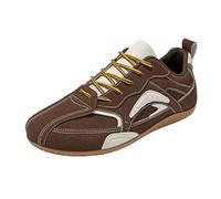 Sneaker Shoes Autumn Versatile Casual Sports Shoes Anti Slip Height Leisure Shoes Summer Road Running Shoes Enhancing Youth Basketball Fashion Shoes Walking Shoes Comfort Jogging Shoes, coffee, 7 UK