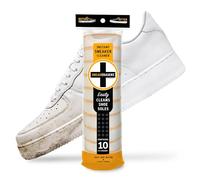 SneakERASERS Magic Sponge for Trainers - Instant White Shoe Cleaner with Dual Layer Technology - Melamine Sole Eraser Sponge for White Trainers & Sneakers - Pack of 10