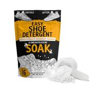 SneakERASERS Overnight Soak, Shoe and Sneaker Cleaner, No-Scrub Detergent for Sneakers athletic shoes, and more. No fuss!, White