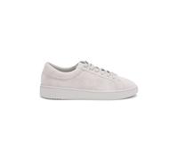 Sneakers Aus Veloursleder Mit Goldfarbenem Folien-Logo Grey