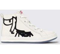 Camper Runner Four K900261 Sneaker Booties, White Natural 009 TWS, 10 UK Child