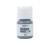 Sneakers ER Premium Leather Shoe Paint - 30ml Flexible Sneaker Paint for Repair, Restore, and Customising Footwear (Grey)