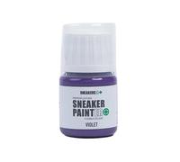 Sneakers ER Premium Leather Shoe Paint - 30ml Flexible Sneaker Paint for Repair, Restore, and Customising Footwear (Violet)
