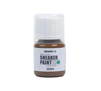 Sneakers ER Premium Leather Shoe Paint - 30ml Flexible Sneaker Paint for Repair, Restore, and Customising Footwear (Brown)