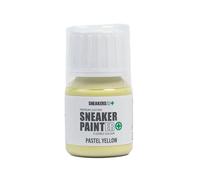 Sneakers ER Premium Leather Shoe Paint - Pastel Yellow 30ml Flexible Sneaker Paint for Repair, Restore, and Customising Footwear