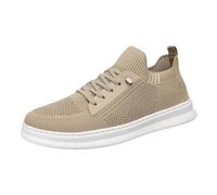 Sneakers Mens Slip On Walking Trainers Breathable Mesh Casual Trainers Non Slip Low-Top Sneakers Lightweight Comfortable Soft Flat Shoes Gym Athletic Fitness Orthopedic Sport Shoes Indoor Outdoor