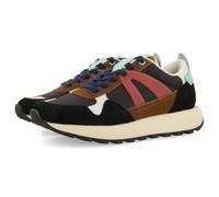 Sneakers Multicolor Vestal Leather, Black/White, 4 UK