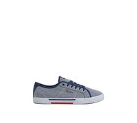 Pepe Jeans Brady Men Chambray Trainers Grey EU 41 Men