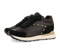 Sneakers Studs Brandon, Black/White, 4 UK