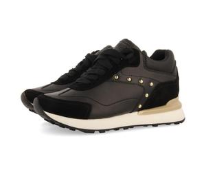 Sneakers Studs Brandon, Black/White, 4 UK