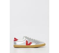 VEJA Women's Volley Leather - Silver Pepper - Size: UK 4