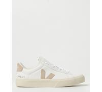 VEJA Campo Chromefree Leather Extra White Almond Trainers Size: 40, Colour: Tan Suede