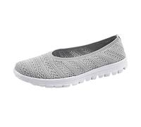 Sneakers Women Sneakers Hollowed Out Fashionable and Summer Pattern Mesh Breathable Comfortable and Flat Bottomed Non Slip Large Casual Shoes Grey