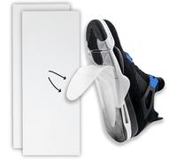 SneakerSoul Sole Protector (1 Pair) - 6" x 15" Clear Shoe Sole Protector for Sneakers - Fits Jordans, AF1, (Sizes up to US 14) - Durable, Non-Slip, Easy Application, Lasts 30+ Days, Non-Residue,