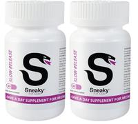 Sneaky Puff Adder | 30 Capsules | One a Day Slow-Release | Food Supplement Designed for Men | Men's Health | Wellbeing and X Drive | Buy with Confidence | (Pack of 2)