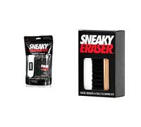 Sneaky Unisex Sbclk Cleaning Kit, Black, One Size UK Eraser - premium suede, nubuck and mid sole stain remover cleaner