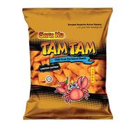 Snekku Tam Tam Prawn Crackers - Chilli Crab Flavor 80g
