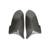 Snelheid Van De Versnellingspookknop Van De Auto For BMW 5 6 7 Series F10 F11 F18 F07 F12 F13 F06 F01 F02 Carbon Fiber Look Black Car Rearview Side Mirror Cover Caps(Carbon Grain Black)