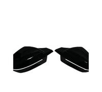 Snelheid Van De Versnellingspookknop Van De Auto For BMW 7 I7 I5 5 Series G60 G61 G68 G70 G90 2024 For M3 For Horn Rearview Mirror Protective Cover Made Of ABS Material(Gloss Black)